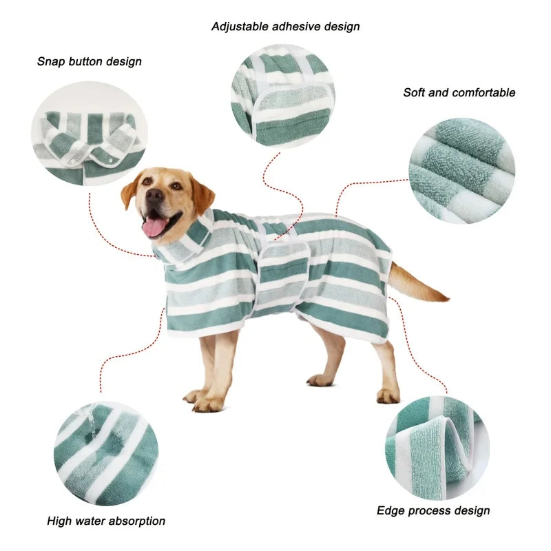 Pawtable Paws Signature Bath Robe™