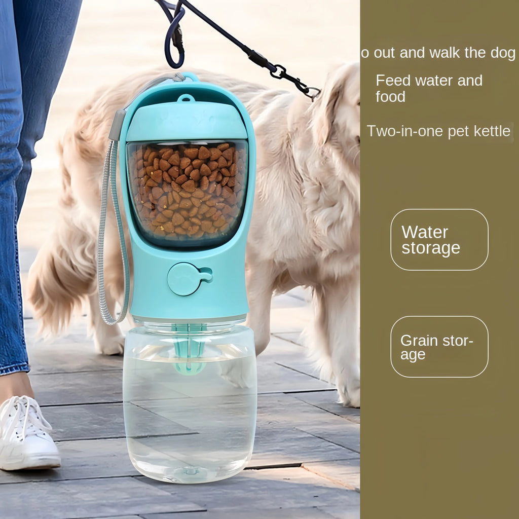 Pawtable Paws Dog Hydration & Snack Bottle