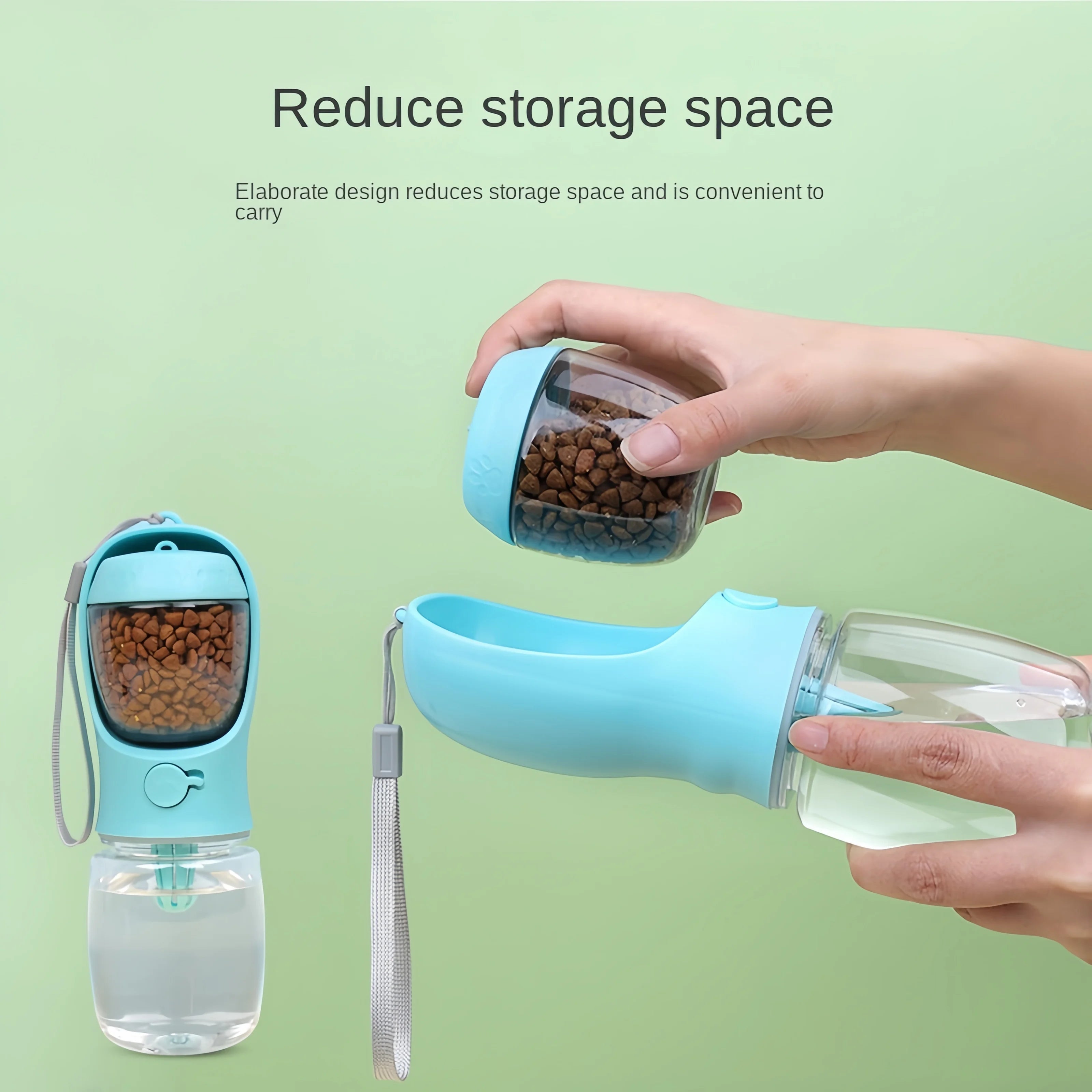 Pawtable Paws Dog Hydration & Snack Bottle