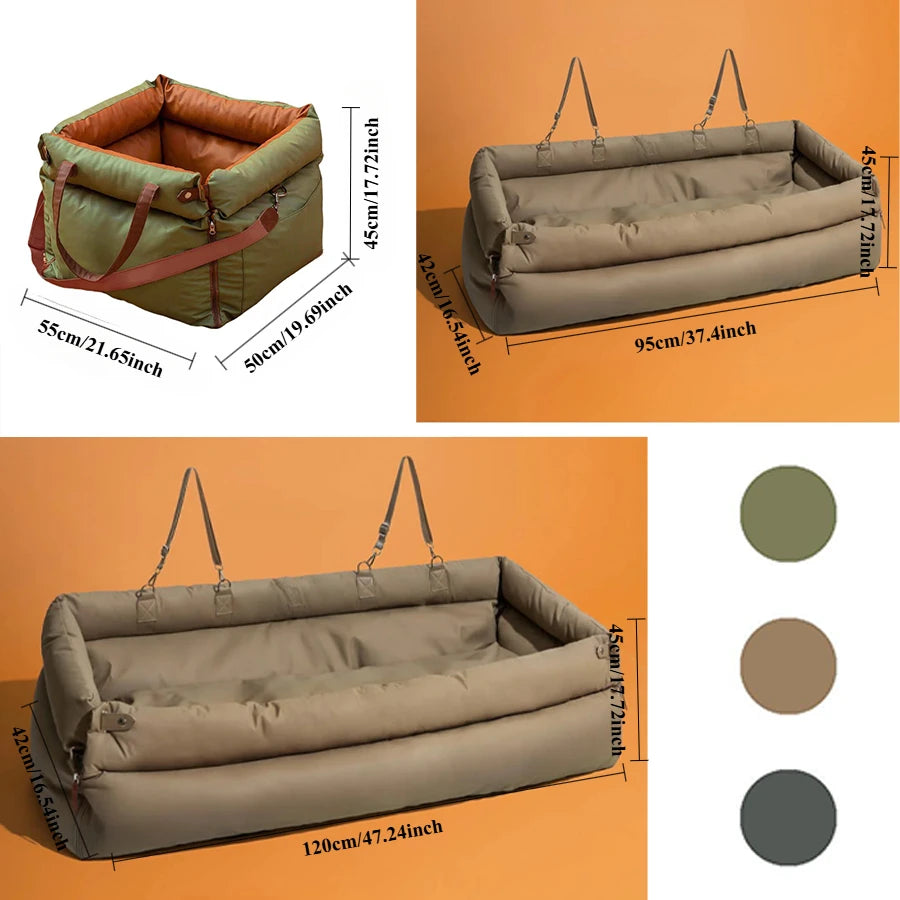 Pawtable Paws Premium Pet Travel Bed
