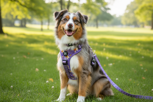 Pawtable Paws Everyday Training Harness Set - Aussie Shepherd
